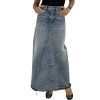 YVES SAINT LAURENT Denim Midi Skirt
