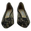 JIMMY CHOO Black Laced Pumps