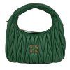 MIU MIU Top Handle Green Bag