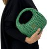 MIU MIU Top Handle Green Bag