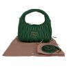MIU MIU Top Handle Green Bag