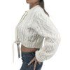 CHANEL Cropp White Sweater