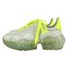JIMMY CHOO White Neon Sneakers