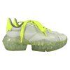 JIMMY CHOO White Neon Sneakers