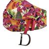 CHRISTIAN DIOR Saddle Vintage Floral Bag