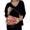 CHRISTIAN DIOR Saddle Vintage Floral Bag
