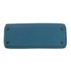 HERMES Kelly 32 Togo Blue Jean Bag