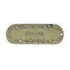 PRADA Ivory Plex Hair Clip