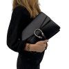 GUCCI Dionysus Black Leather Shoulder Bag