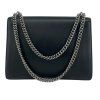 GUCCI Dionysus Black Leather Shoulder Bag
