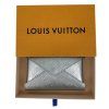 LOUIS VUITTON Kirigami Epi Silver Pink Duo Pochette