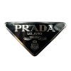 PRADA Black Logo Hair Clip