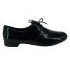PRADA Vernice Lace Up Loafers