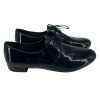 PRADA Vernice Lace Up Loafers