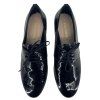 PRADA Vernice Lace Up Loafers