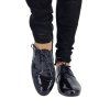 PRADA Vernice Lace Up Loafers