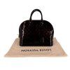 LOUIS VUITTON Alma GM Amarante Monogram Vernis Bag