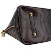 LOUIS VUITTON Alma GM Amarante Monogram Vernis Bag