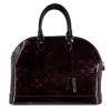 LOUIS VUITTON Alma GM Amarante Monogram Vernis Bag