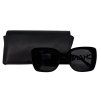 CHANEL Black Logo Sunglasses