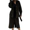 MAX MARA Dark Khaki Corduroy Safari Suit Set