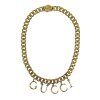 GUCCI Golden Logo Necklace