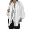 MICHAEL KORS Tie-neck Buttoned Blouse
