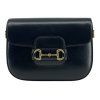 GUCCI Black Horsebit 1955 Shoulder Bag