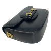 GUCCI Black Horsebit 1955 Shoulder Bag