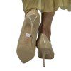 JIMMY CHOO Beige Romy High Pumps