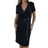 BURBERRY Black Wool Dress
