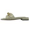 GUCCI Leather Tiger Head Mules