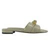 GUCCI Leather Tiger Head Mules