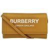 BURBERRY Hazelmere Leather Crossbody Wallet Bag