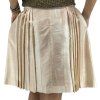 CHRISTIAN DIOR Cream Silk Skirt