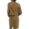 KARA Suede Jacket And Skirt Set