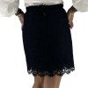 DOLCE & GABBANA Lace Black Skirt