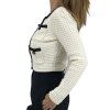 SELF-PORTRAIT Cream Cardigan
