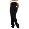 ROLAND MOURET Long Black And White Overall