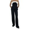 ROLAND MOURET Long Black And White Overall