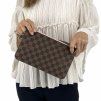 LOUIS VUITTON Damier Ebene Neverfull Pochette