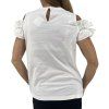BRUNELLO CUCINELLI Cold-Shoulder Ruffle Top