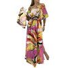 EMILIO PUCCI Printed Pink Maxi Dress