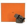 HERMÉS H Reversible Leather Brown/Black Belt