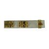 HERMÉS Collier De Chien Gold White Bracelet