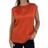 STELLA MCCARTNEY Orange Red Top