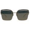 BVLGARI Golden Brown Sunglasses