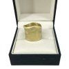 Minimalist Asymmetric Gold Plated Ring