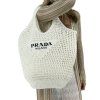 PRADA Crochet Tote Bag