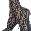 FENDI Tights Black Nylon Stockings